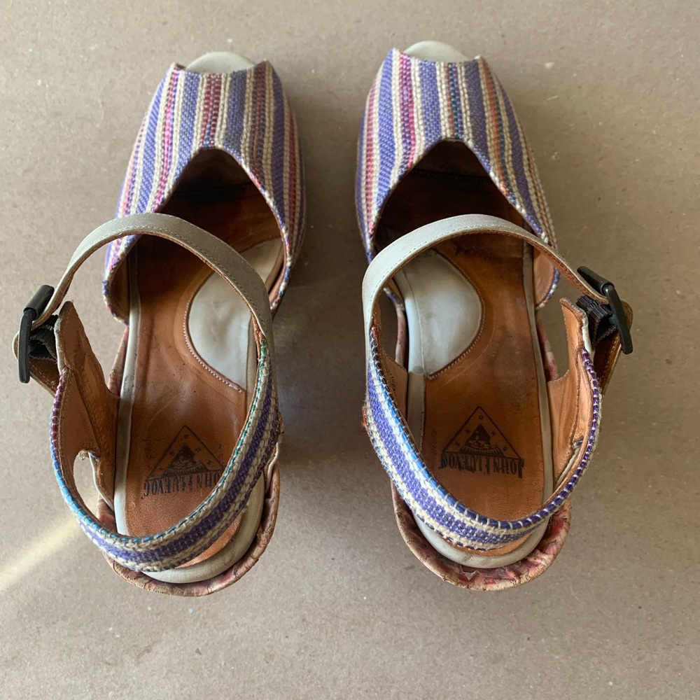 John Fluevog Raquel Pindowns Size 8 - Picture 4 of 12